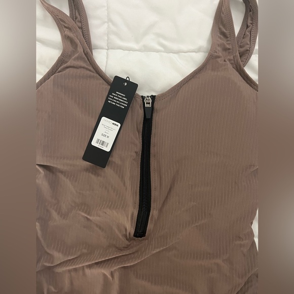 Brown one piece swimsuit - Picture 2 of 3